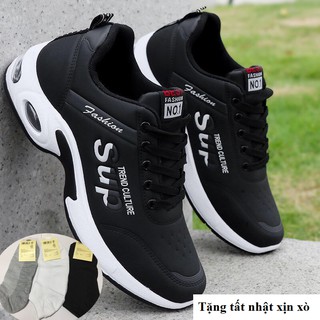 Giày thể thao nam,giày nam,sneaker tăng chiều cao,da chống ướt
