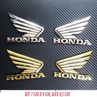 LOGO CÁNH CHIM HONDA NHỰA - 9CM