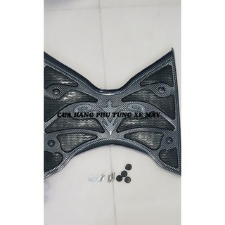 Thảm lót chân xe SH 2020 cacbon
