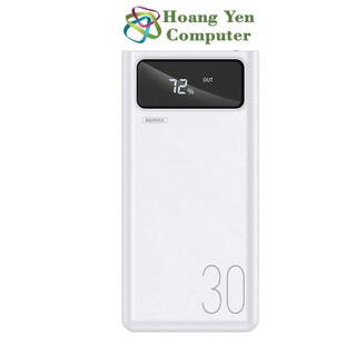 Sạc Dự Phòng Remax RPP-112 30000mAh Lõi Polymer 3 Cổng Sạc Vào, 4 Cổng Sạc Ra, Tích Hợp Đèn Led - Hoàng Yến Computer