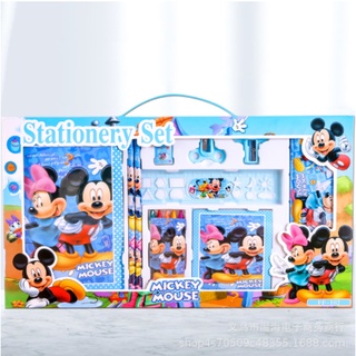 [Hàng sẵn số lượng lớn] Bộ dụng cụ học tập Đầy đủ cho bé Hoạt hình Disney - Bút, Thước, Gôm Dụng cụ học tập, vẽ tranh