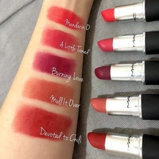 (Chuẩn Auth Bill) Son lì vỏ nhám MAC Powder Kiss Lipstick fullsize