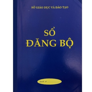 Sổ đăng bộ THPT Và THCS
