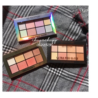 Bảng highlighter Pro Glow Makeup Revolution (kèm clip)