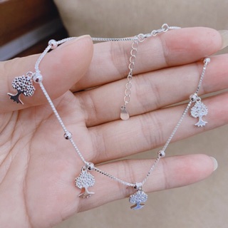 Lắc chân nhiều mẫu vương miện, sao cây bông tuyết vô cực bạc chuẩn nét