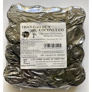 Combo 5kg than dừa dùng hơ lá trầu cho bé và hơ cho mẹ sau sinh THAN GÁO DỪA COCONUT CO - KHÔNG KHÓI VIÊN NHỎ