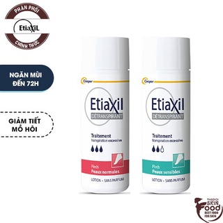 Khử Mùi, Giảm Mồ Hôi Chân, Tay Etiaxil Unperspirant Lotion Treatment 100ml