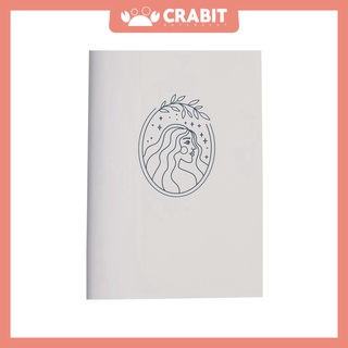 Vở kẻ ngang Crabit Nhũ Nữ thần 80 trang