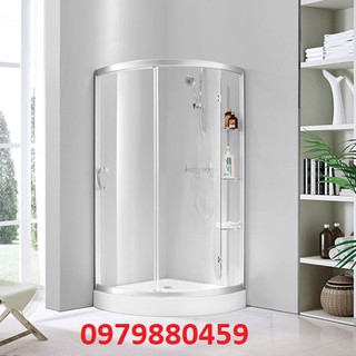 Phòng tắm vách kính nhập khẩu Euroking EU-4505, lùa, cường lực