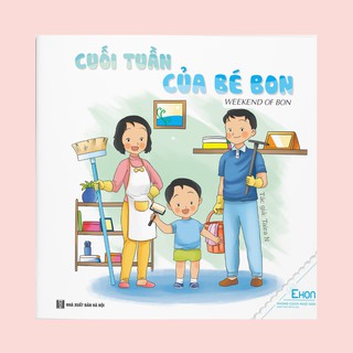 Sách - Truyện Tranh Ehon Kỹ Năng: Cuối Tuần Của Bé Bon