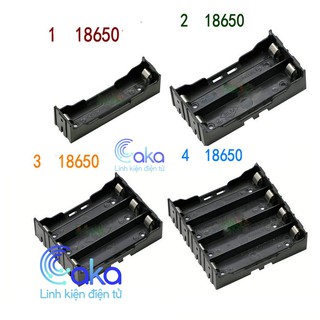 LKDT Đế Pin 18650 Chân hàn 1/2/3/4 Pin