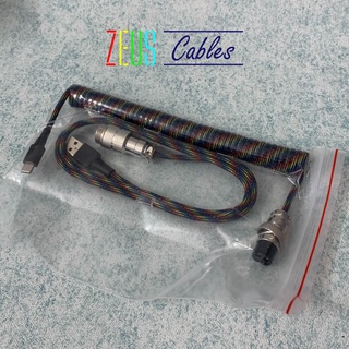 [LIST SALE] Dây Cáp Bàn Phím Cơ Type C/Micro Usb/Mini Usb CUSTOM Dạng Xoắn Lò Xo
