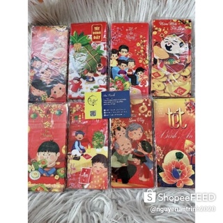 Xấp 100 bao lì xì đẹp ( ngẫu nhiên)