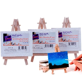 GIÁ VẼ MONT MARTE MINI KÈM CANVAS / BỘ 2 CÁI CANVAS MINI (KHÔNG KÈM GIÁ VẼ)
