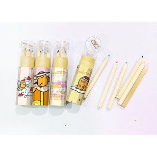 Bộ bút chì màu kèm gọt bút trứng lười BBC24 gudetama