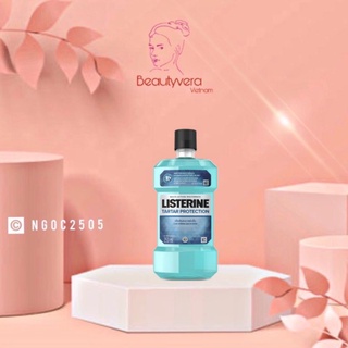 Nước súc miệng ngăn ngừa mảng bám Listerine Tartar Protection 500ml