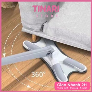 [HOT] Cây Lau Nhà Thông Minh, Cây Lau Nhà Tự Vắt Xoay 360 Độ Hình CÁNH BƯỚM Cao Cấp