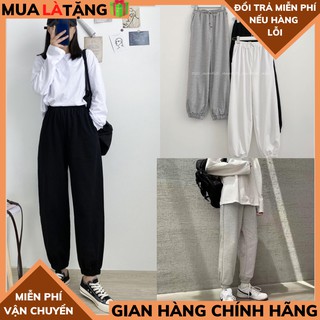 Quần Jogger Nam Nữ Nỉ Thể Thao Ống Rộng Bo Chun Rút Gấu Outfit unisex Năng Động THỜI TRANG 1989