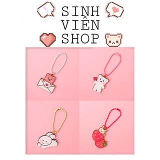 Móc khóa Acrylic Zanmoo trang trí sổ, túi, chìa khóa
