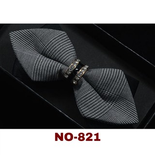 Nơ cài cổ áo Nam đính đá thời trang NO-80 {Phụ Kiện Áo Vest Nam AdamZone}