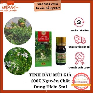 Tinh Dầu Mùi Già Chính Hãng Tinh Dầu Xanh Tinh Hoa Người Việt 5ml