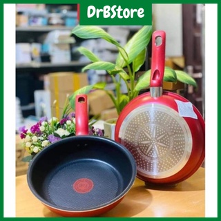 Chảo Tefal So Chef 21cm cạn lòng màu đỏ cao cấp chính hãng DrbStore