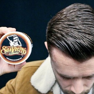 Sáp Vuốt Tóc Nam Suavecito - Sáp cứng 100g cho mọi kiểu tóc ngắn