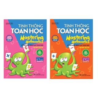 Sách - Combo Tinh Thông Toán Học - Mastering Mathematics - Dành Cho Trẻ 6-7 Tuổi