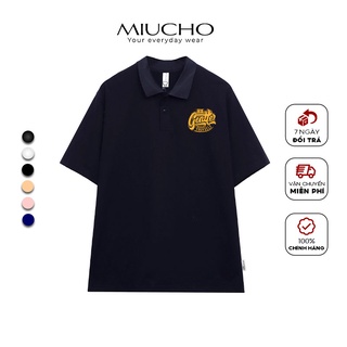 Áo thun polo cotton nữ unisex basic MP009 Miucho
