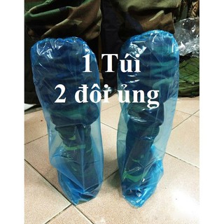 Bọc giày nilon đi mưa loại A1 - ủng đi mưa (túi)