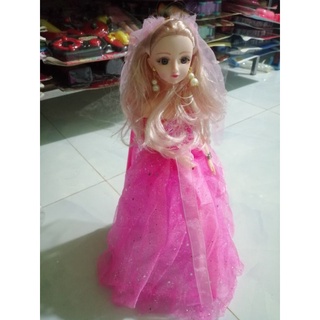 Lồng đèn trung thu lồng đèn búp bê Barbie xinh xắn Mẫu lớn có đèn nhạc dễ thương