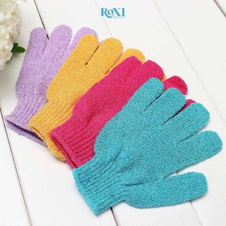 Găng tay tẩy tế bào chết, găng tay tắm massage toàn thân nhiều màu - ROXI Beauty