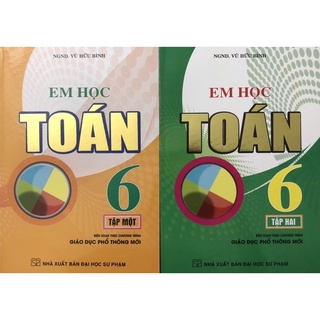 Sách - (Combo 2 tập )Em Học Toán 6 (Theo Chương Trình Giáo Dục Phổ Thông Mới)