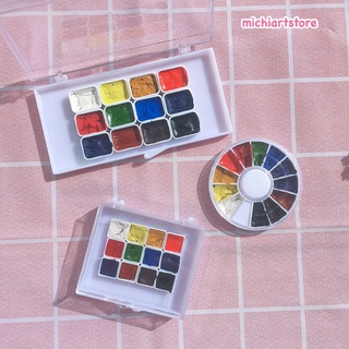 [Michi Art Store] [Quà tặng] Màu nước Pebeo Watercolour 12 màu