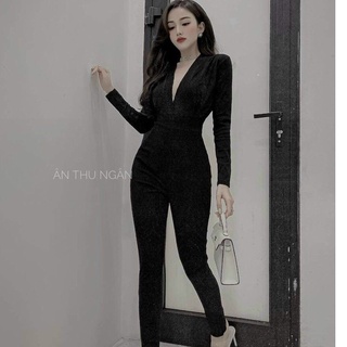 Jum dài I088 thiết kế kiểu hở ngực dành cho nữ siêu tôn dáng