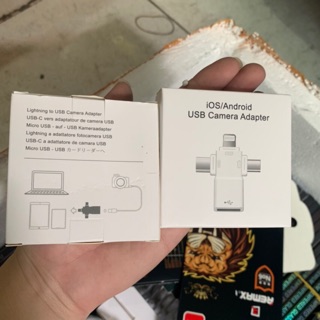OTG 3 in 1 iOS/ Android USB Camera Adapter