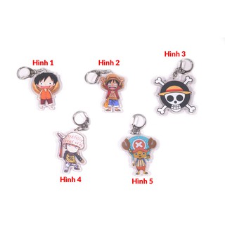 [thanh lý bán lỗ] Móc khóa Anime mica - One Piece [AAM] [PGN18]