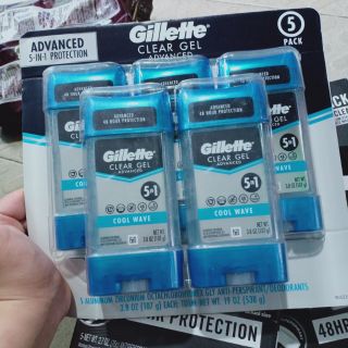 Lăn khử mùi nam Gillette dạng gel Mỹ