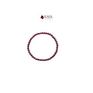 KAIA - Vòng tay phong thủy Garnet 4 - 5 li - Ngọc Hồng Lựu biểu tượng của tình yêu