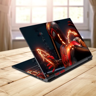 Miếng Dán Laptop - Mẫu Spider man in nổi 3D cao cấp - Có mẫu dán cho tất cả các dòng máy Laptop...