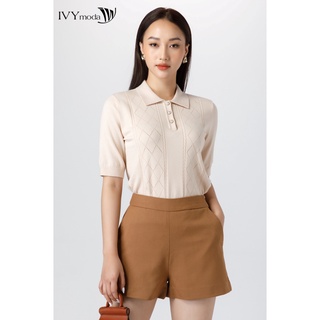 [NHẬP WABRTL5 GIẢM 10% TỐI ĐA 50K ĐH 250K ]Áo len nữ khuy ngọc IVY moda MS 57T0061