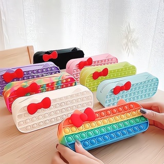 Túi đựng bút pop it silicon mềm