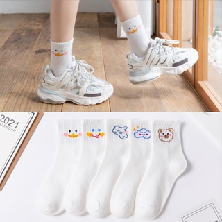 Tất nữ nhún cổ cao phong cách hàn quốc Sumio_offical vớ nhún cao cổ thời trang nam nữ vintage chất cotton thoáng chân