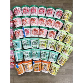 (Bill US) DẦU GỘI, XẢ, Ủ TÓC GARNIER FRUCTIS PLUMPING TREAT