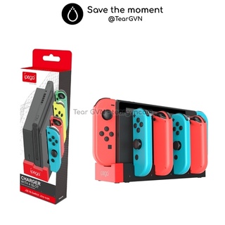 Đế sạc 4 Joy-con và giữ thân máy (ipega) cho Nintendo Switch
