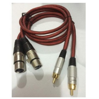 Dây Canon Cái ra AV dài 0.8m - dây canong tốt