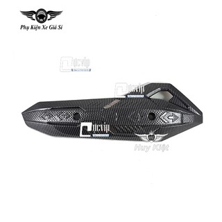 [Rẻ Vô Địch] - (1376) - Ốp Pô Carbon Xe AirBlade 2016 (2013 - 2020), Vario 2015 - 2017