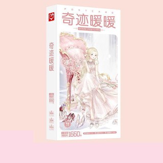 Postcard ngôi sao thời trang hộp ảnh bộ ảnh có ảnh dán + lomo + postcard bưu thiếp anime chibi quà tặng độc đáo
