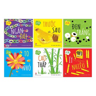 Sách cho bé - Bộ sách Đối Lập Ngộ Nghĩnh - Trọn bộ 6 cuốn