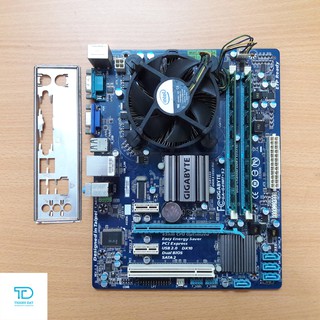 Combo chơi game main Giga G41, E8400, 4GB DDR3, Quạt 775